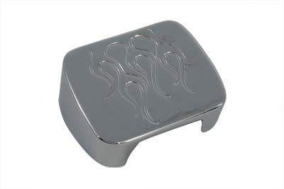Chrome Flame Coil Cover