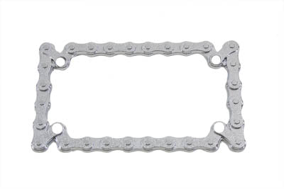 UPDATE: License Plate Frame Chain Style Chrome