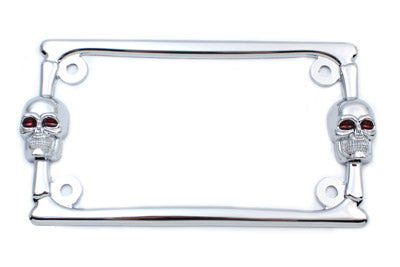 License Plate Frame Chrome