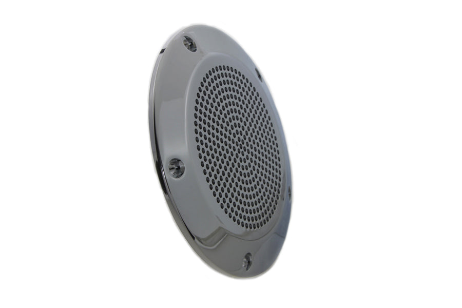 Chrome Perforated 5-Hole Derby Cover