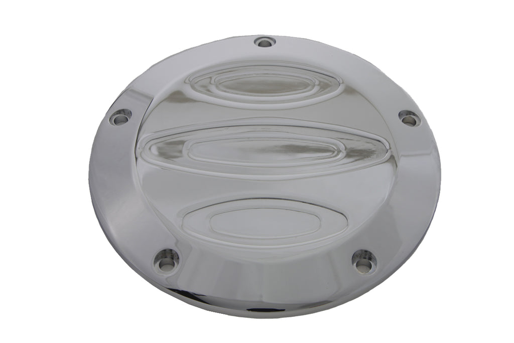 Chrome Contour 5-Hole Derby Cover