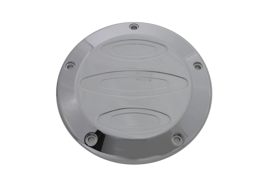 Chrome Contour 5-Hole Derby Cover