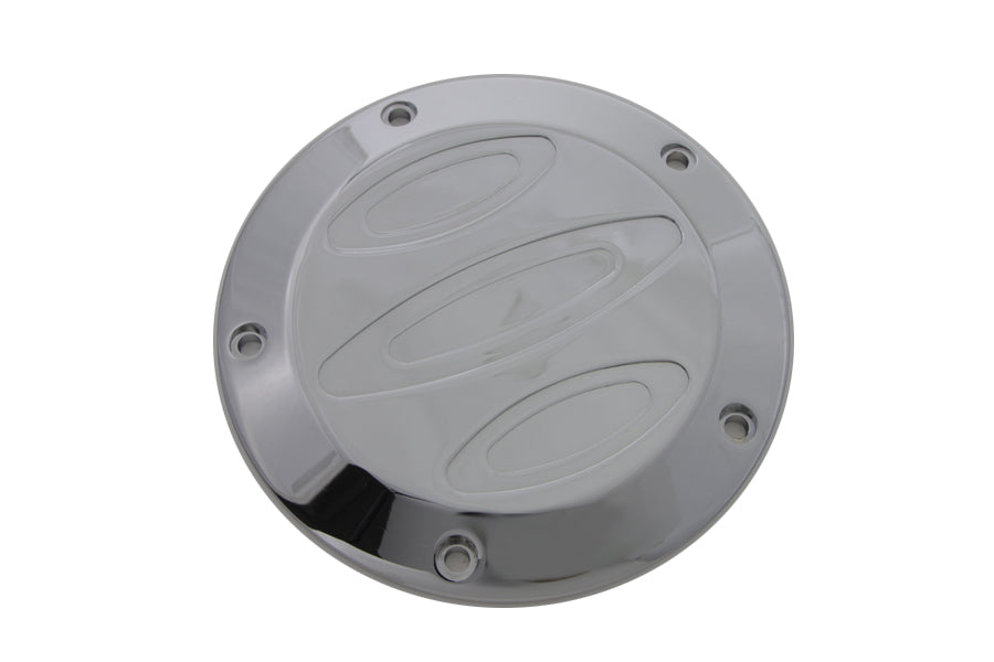 Chrome Contour 5-Hole Derby Cover