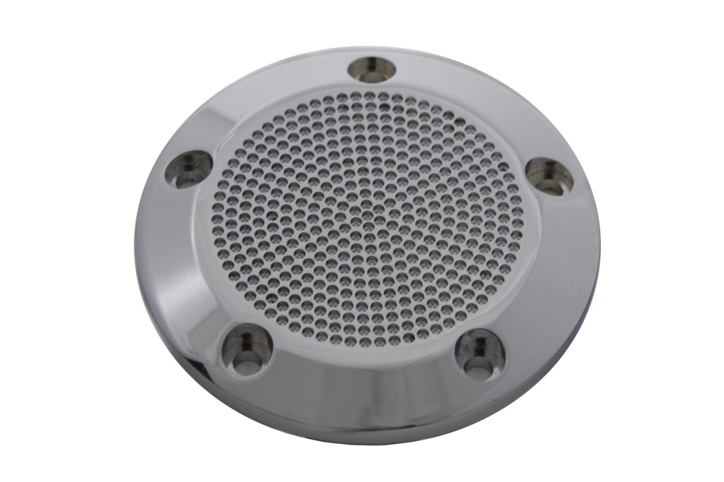 Chrome 5-Hole Perforated Ignition System Cover