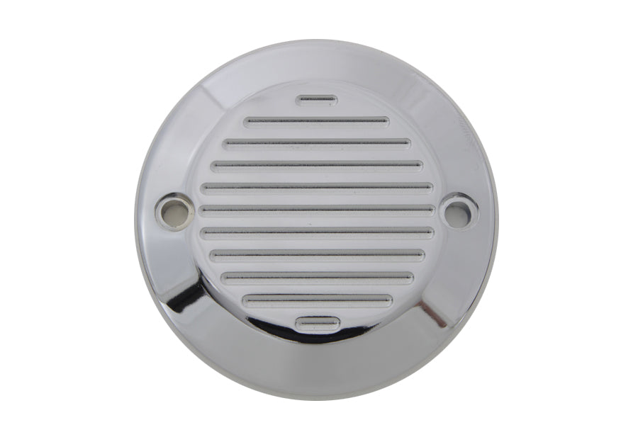 Chrome 2-Hole Ball Milled Ignition System Cover