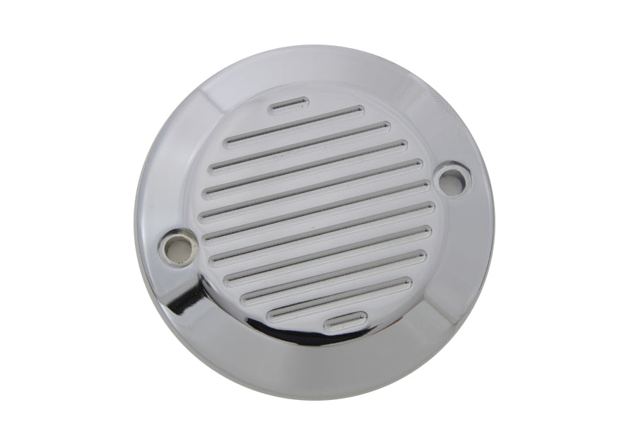 Chrome 2-Hole Ball Milled Ignition System Cover