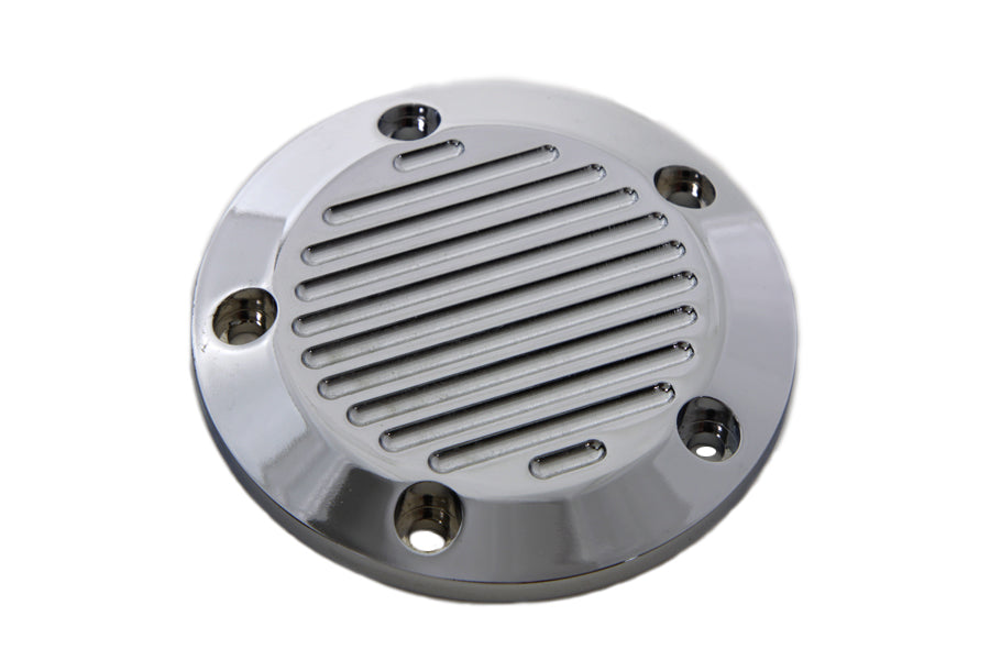Chrome 5-Hole Ball Milled Ignition System Cover