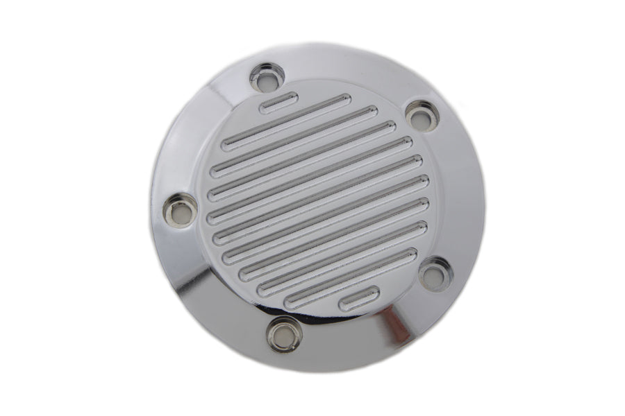 Chrome 5-Hole Ball Milled Ignition System Cover