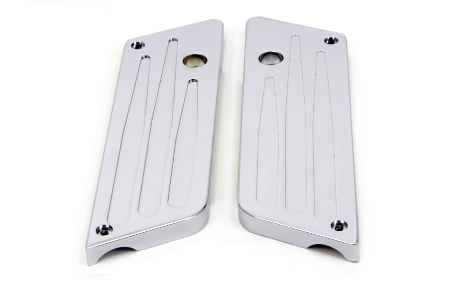 Wyatt Gatling Milled Saddlebag Face Plate