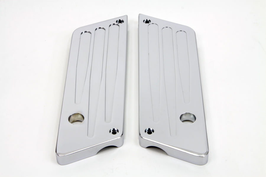 Wyatt Gatling Milled Saddlebag Face Plate