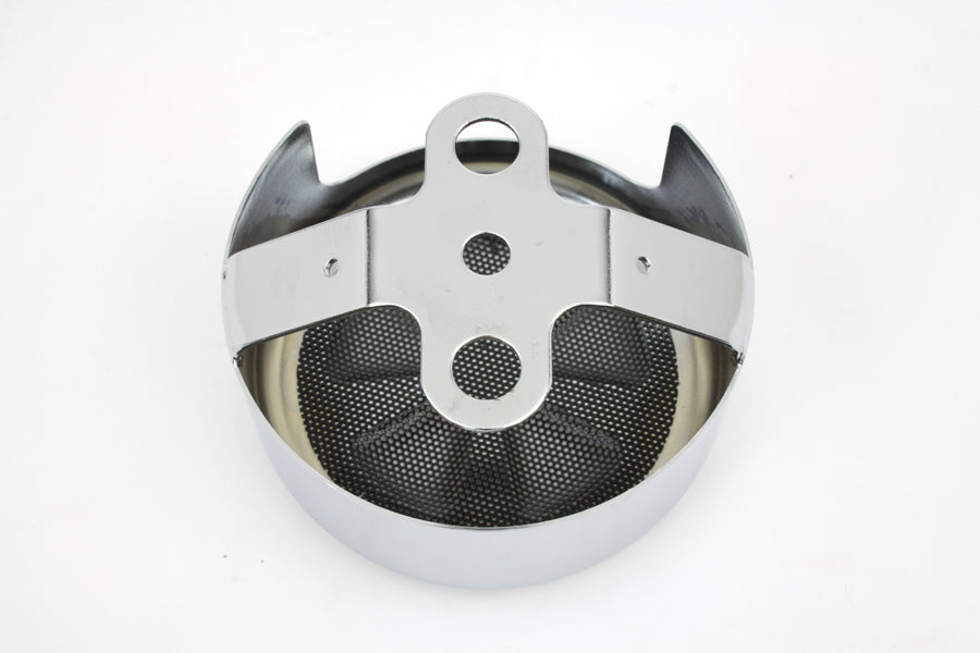 Spoke Style Round Horn Cover Chrome