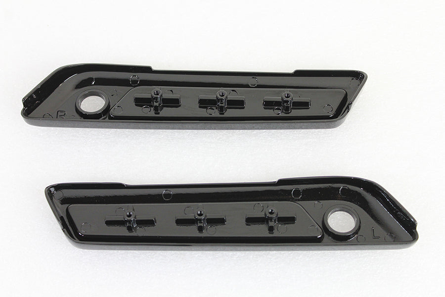 Wyatt Gatling Saddlebag Face Plate Set Die Cast Metal