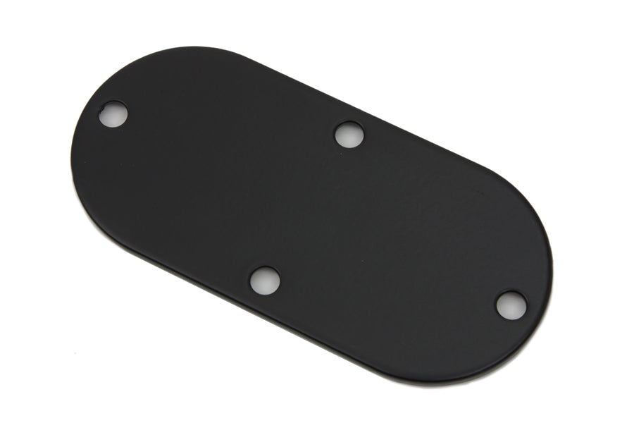 Oval Inspection Cover Black
