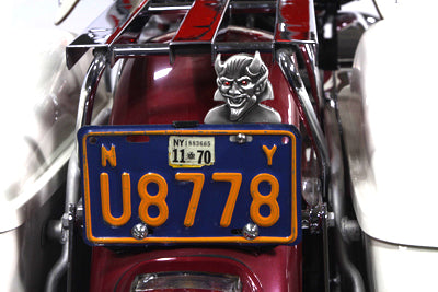 Devil License Plate Topper