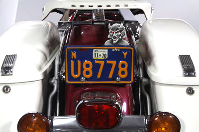 Devil License Plate Topper