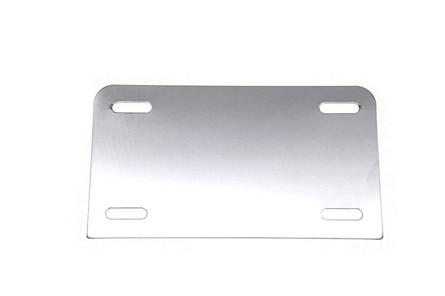 License Plate Frame Backing Plate Chrome