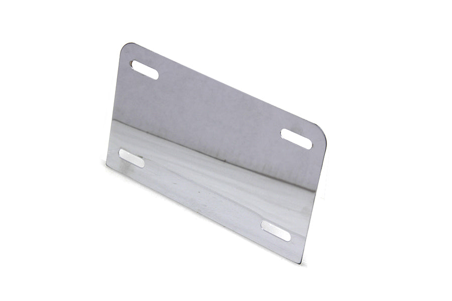 License Plate Frame Backing Plate Chrome