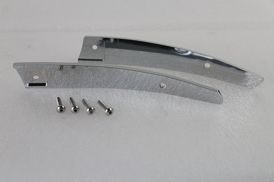 Road Glide Windshield Side Trim Kit Chrome
