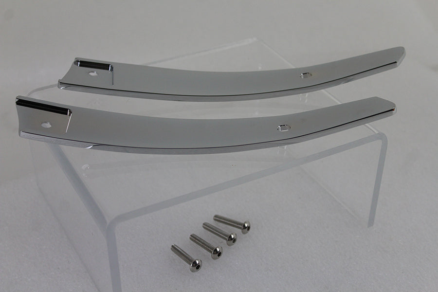 Road Glide Windshield Side Trim Kit Chrome