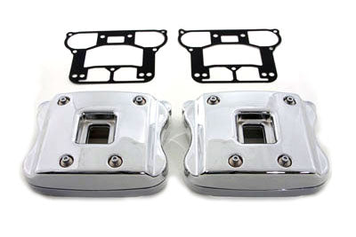 Rocker Box Cover Set Chrome