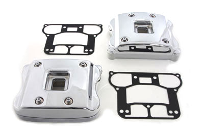 Rocker Box Cover Set Chrome