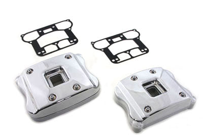 Rocker Box Cover Set Chrome