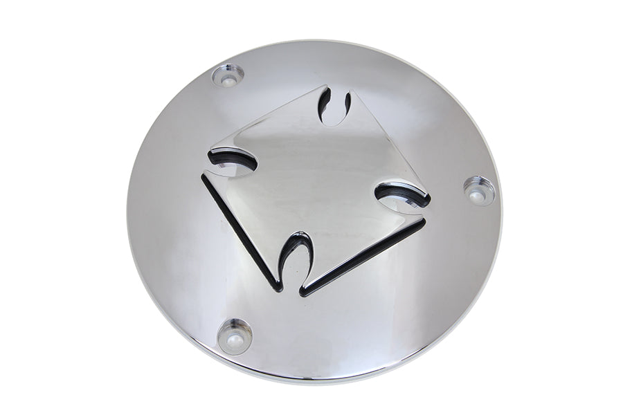 Maltese Primary Derby Cover Chrome Billet