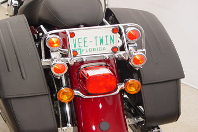 Chrome Dresser Light Bar with 4 Lights