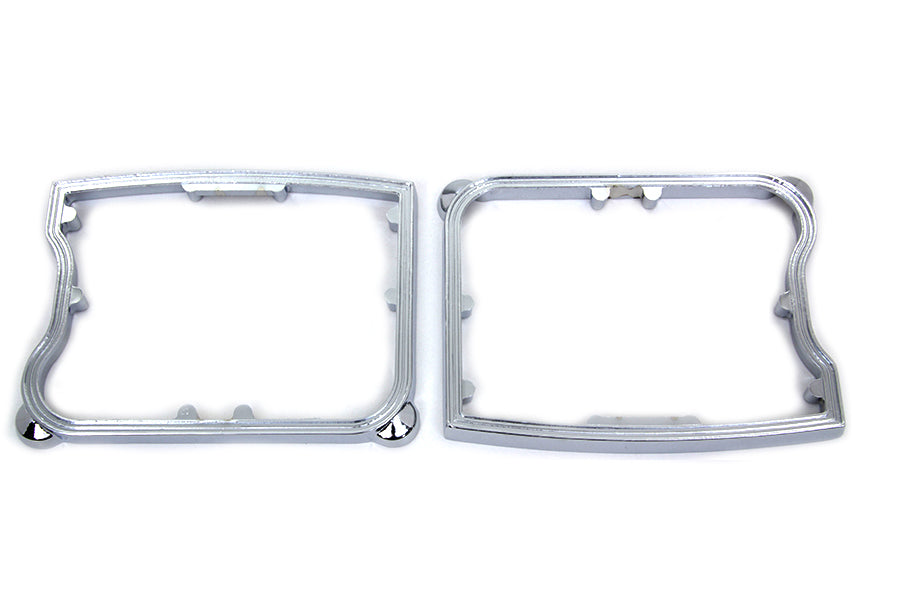 Rocker Box Chrome D-Ring Set