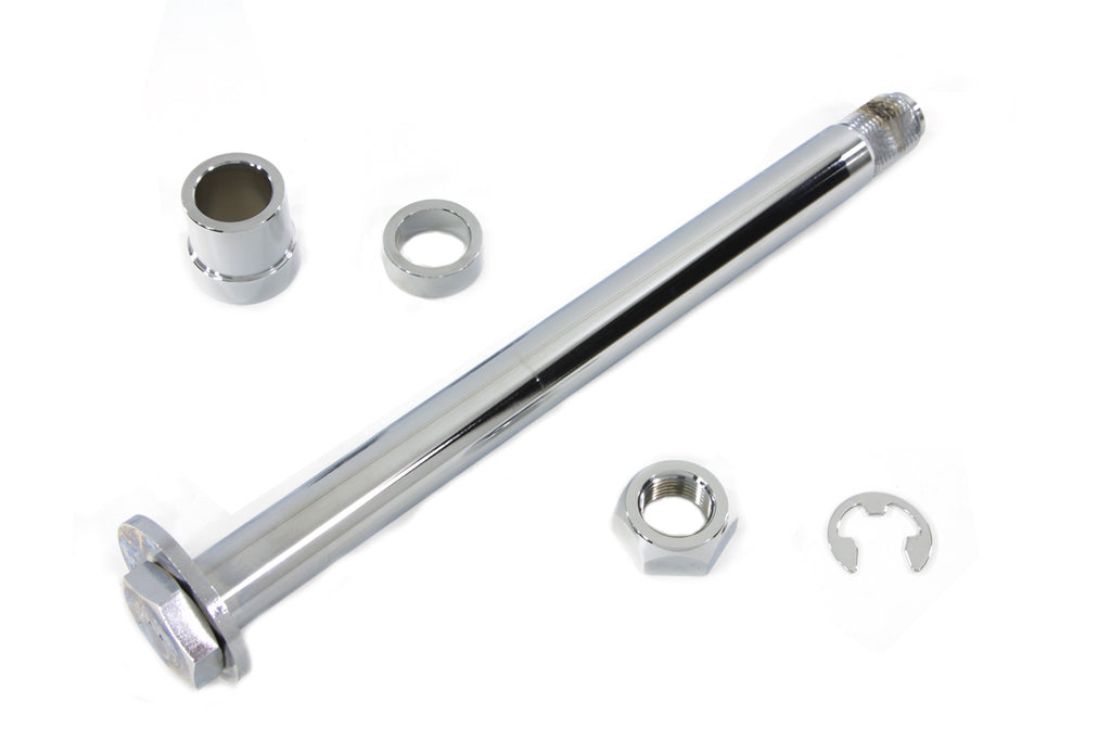 Chrome Rear Axle Kit