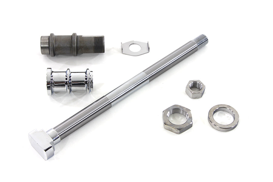 Chrome Rear Axle Kit