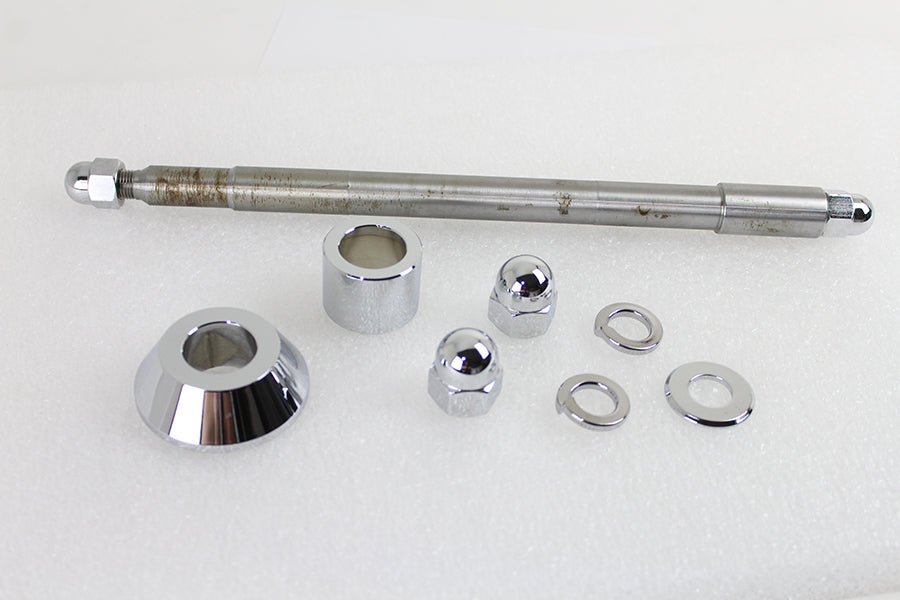Front Axle Kit Chrome 10-5/8 Length