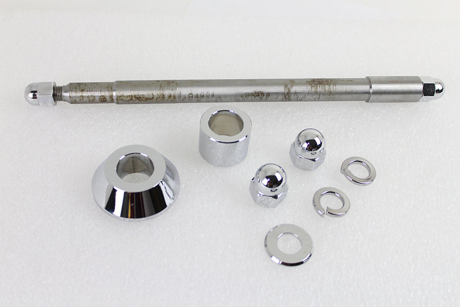 Front Axle Kit Chrome 10-5/8 Length