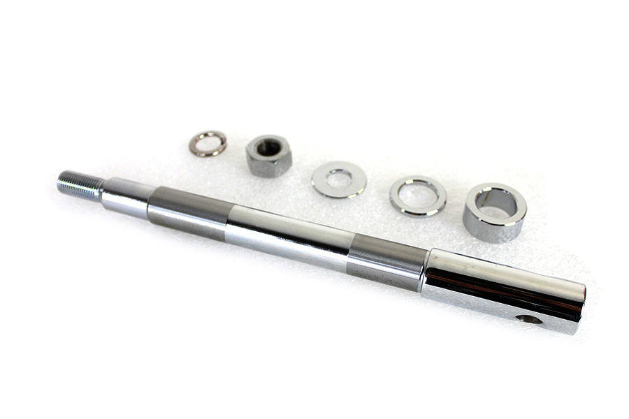 Chrome Rear Axle adjuster and Nut Kit