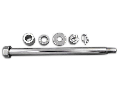 Chrome Rear Axle Kit