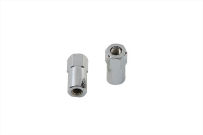 Chrome Billet Nut Set Coarse Thread