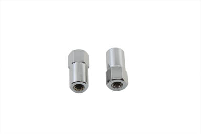 Chrome Billet Nut Set Coarse Thread