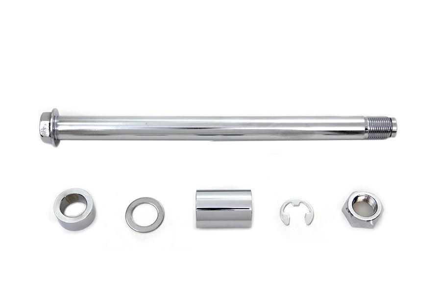 Chrome Rear Axle Kit