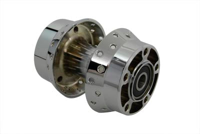 Chrome Rear Wheel Hub 3/4 Bearings