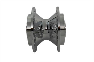 Chrome Front Wheel Hub 3/4 Bearings