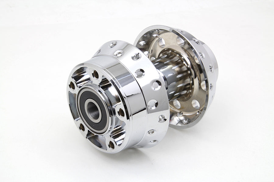 Chrome Front Wheel Hub 3/4 Bearings