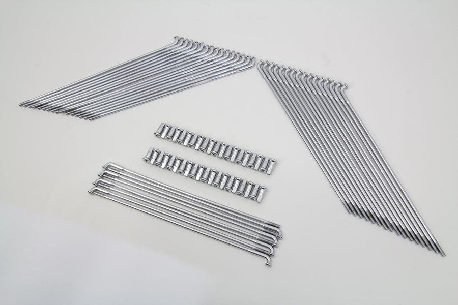 Chrome 21 Front Spoke Set