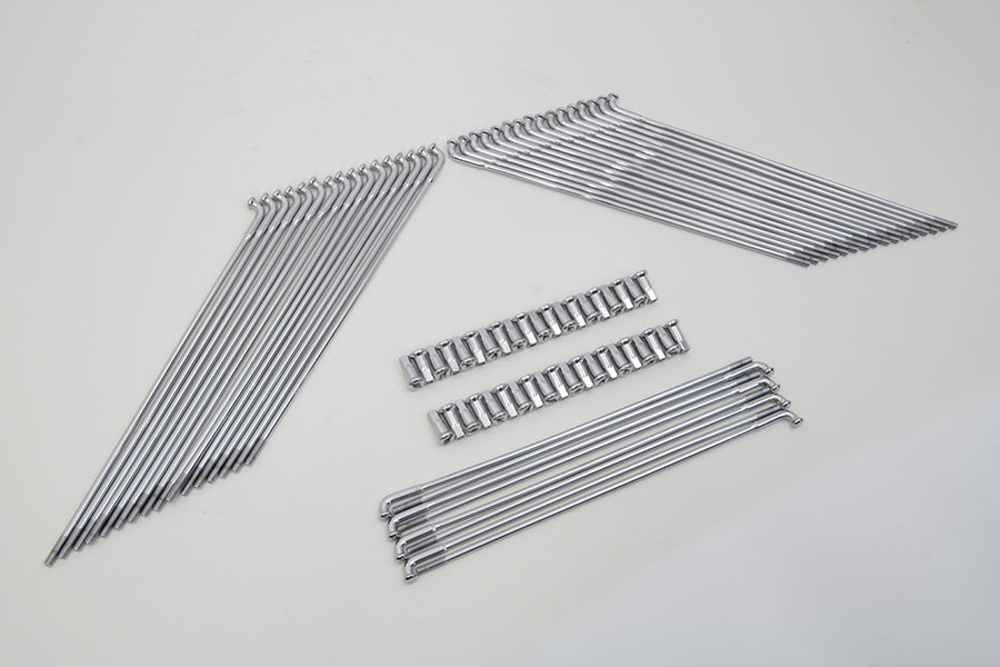 Chrome 21 Front Spoke Set