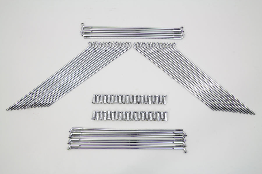 Chrome 21 Front Spoke Set