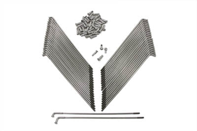 Stainless Steel 21 Spoke Set Buchanan
