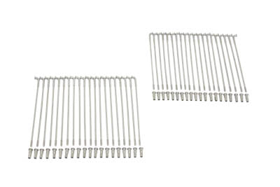 Stainless Steel 19 Spoke Set Buchanan