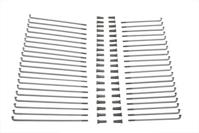 Stainless Steel 18 Spoke Set