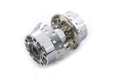 Chrome Rear Wheel Hub 25mm Bearing
