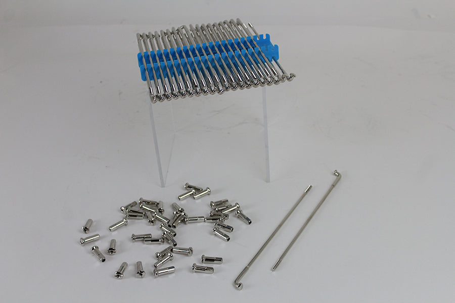 Nickel Plated 18 Spoke Set