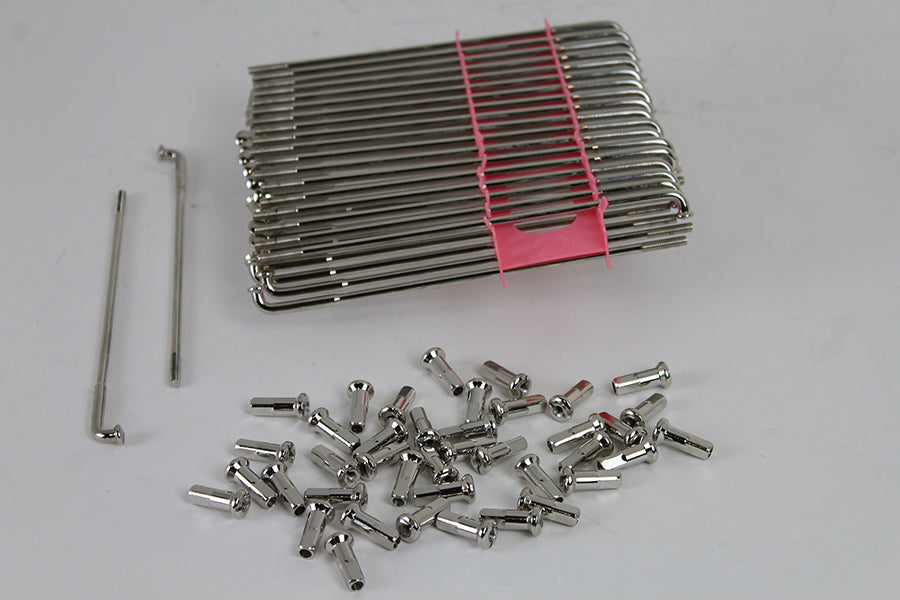 Nickel Plated 16 Spoke Set